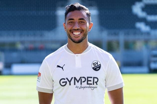 Aziz Bouhaddouz; SV Sandhausen; 2. Bundesliga, Porträttermin 2020 2021