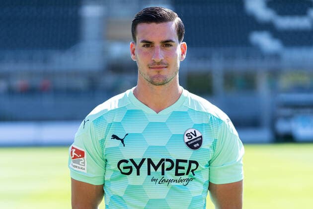 Rick Wulle (Torwart); SV Sandhausen; 2. Bundesliga, Porträttermin 2020 2021
