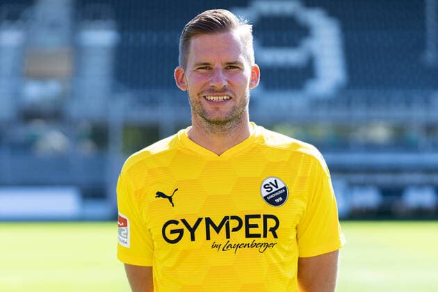 Philipp Heerwagen (Torwart); SV Sandhausen; 2. Bundesliga, Porträttermin 2020 2021