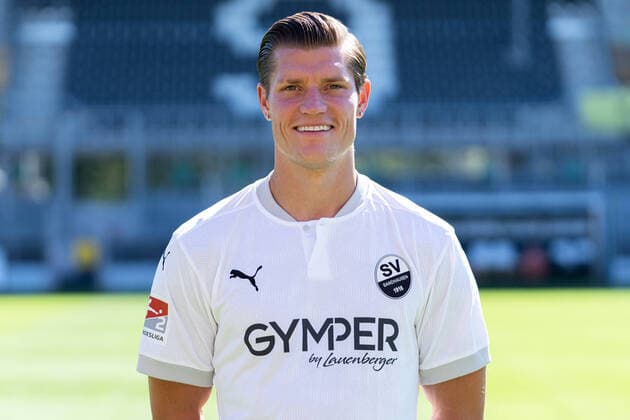 Kevin Behrens; SV Sandhausen; 2. Bundesliga, Porträttermin 2020 2021