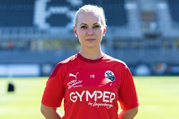 Franziska Wickenhäuser (Physiotherapeutin); SV Sandhausen; 2. Bundesliga, Porträttermin 2020 2021