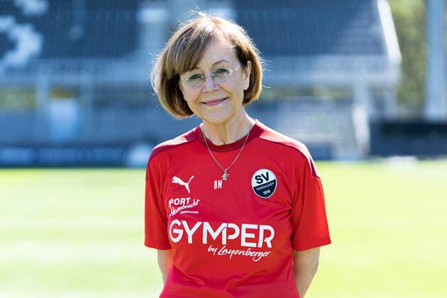 Dr. Brigitte Michelbach (Ärztin, Mannschaftsärztin); SV Sandhausen; 2. Bundesliga, Porträttermin 2020 2021