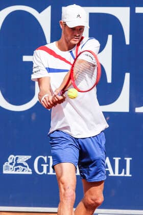TENNIS - ATP, Tennis Herren Generali Open 2020 KITZBUEHEL,AUSTRIA,10.SEP.20 -TENNIS - ATP World Tour, Generali Open 2020. Image shows Yannick Hanfmann (GER). GEPAxpictures xPatrickxSteiner