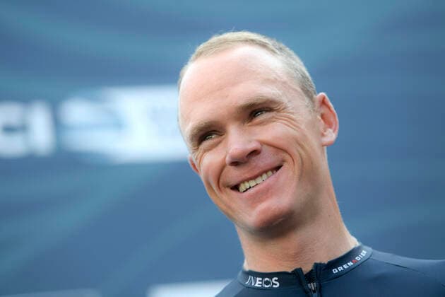 Sport Bilder des Tages Photo LaPresse - Fabio Ferrari September, 10 2020 Terni (Italy) Cycling Tirreno Adriatico 55 edition - from Terni to Cascia - 194 km In the pic: FROOME Chris GBR (TEAM INEOS)  Copyright: xLaPresse FabioxFerrari 55axedizix