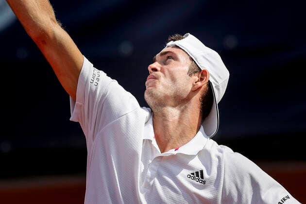 TENNIS - ATP, Tennis Herren Generali Open 2020 KITZBUEHEL,AUSTRIA,10.SEP.20 -TENNIS - ATP World Tour, Generali Open 2020. Image shows Maximilian Marterer (GER). GEPAxpictures xPatrickxSteiner