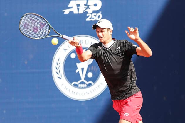 TENNIS - ATP, Tennis Herren Generali Open 2020 KITZBUEHEL,AUSTRIA,10.SEP.20 -TENNIS - ATP World Tour, Generali Open 2020. Image shows Hubert Hurkacz (POL). GEPAxpictures xPatrickxSteiner