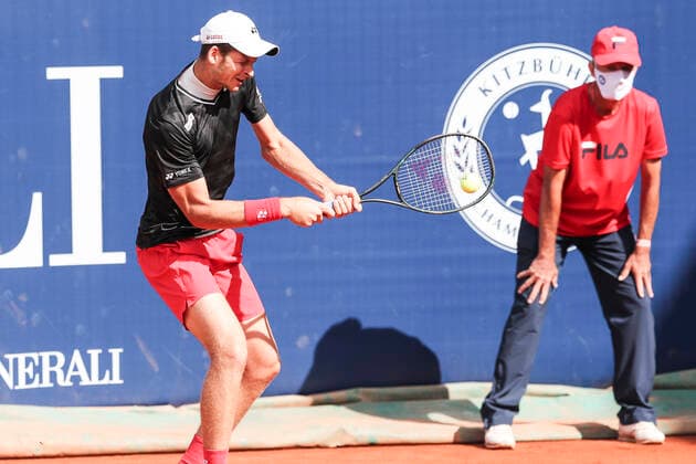 TENNIS - ATP, Tennis Herren Generali Open 2020 KITZBUEHEL,AUSTRIA,10.SEP.20 -TENNIS - ATP World Tour, Generali Open 2020. Image shows Hubert Hurkacz (POL). GEPAxpictures xPatrickxSteiner