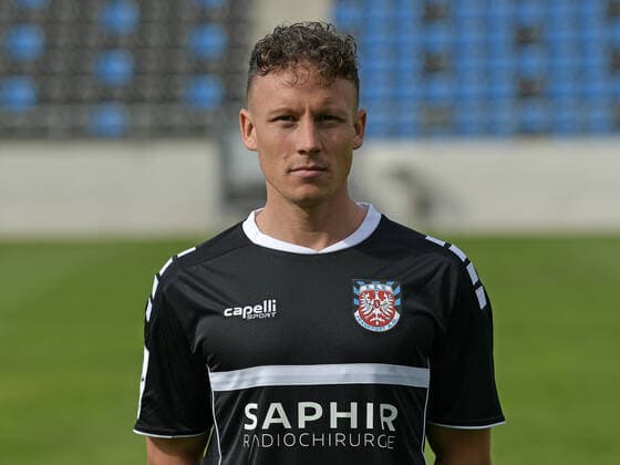 10.09.2020, xjhx, Fussball Regionalliga Suedwest, FSV Frankfurt - Fototermin 2020 21 emspor, v.l. Steffen Straub (FSV Frankfurt) Frankfurt am Main