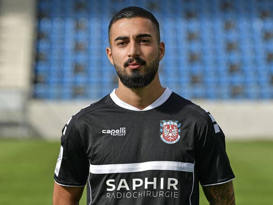 10.09.2020, xjhx, Fussball Regionalliga Suedwest, FSV Frankfurt - Fototermin 2020 21 emspor, v.l. Canel Burcu (FSV Frankfurt) Frankfurt am Main