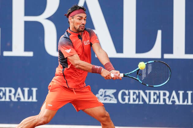 TENNIS - ATP, Tennis Herren Generali Open 2020 KITZBUEHEL,AUSTRIA,10.SEP.20 -TENNIS - ATP World Tour, Generali Open 2020. Image shows Fabio Fognini (ITA). GEPAxpictures xPatrickxSteiner