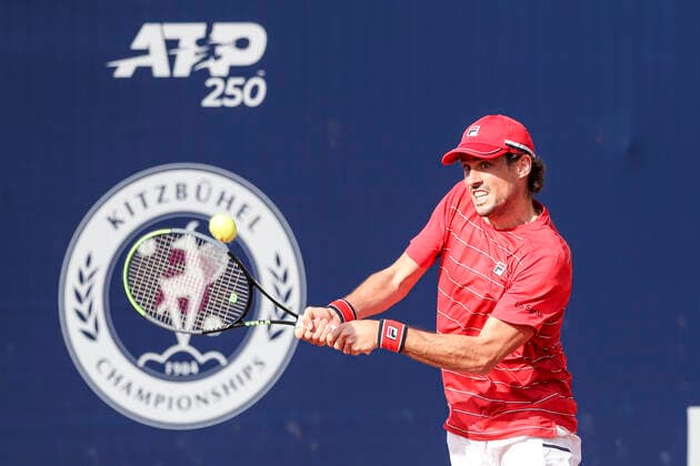 TENNIS - ATP, Tennis Herren Generali Open 2020 KITZBUEHEL,AUSTRIA,10.SEP.20 -TENNIS - ATP World Tour, Generali Open 2020. Image shows Guido Pella (ARG). GEPAxpictures xPatrickxSteiner