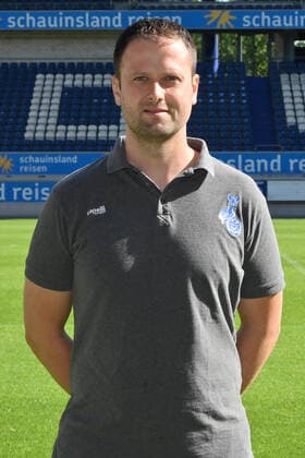 Physiotherapeut Oliver Grabowski; MSV Duisburg; 3. Liga, Porträttermin 2020 2021 Duisburg Schauinsland Arena Nordrhein-Westfalen Deutschland