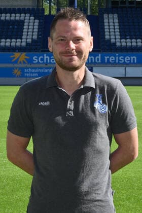 Physiotherapeut Arthur Jarzombek; MSV Duisburg; 3. Liga, Porträttermin 2020 2021 Duisburg Schauinsland Arena Nordrhein-Westfalen Deutschland