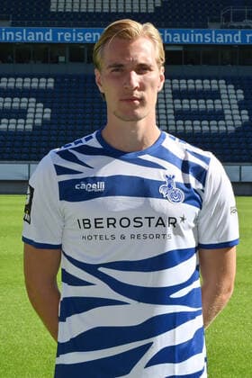 Vincent Vermeij; MSV Duisburg; 3. Liga, Porträttermin 2020 2021 Duisburg Schauinsland Arena Nordrhein-Westfalen Deutschland