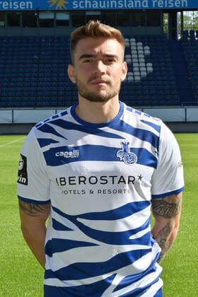 Joshua Bitter; MSV Duisburg; 3. Liga, Porträttermin 2020 2021 Duisburg Schauinsland Arena Nordrhein-Westfalen Deutschland