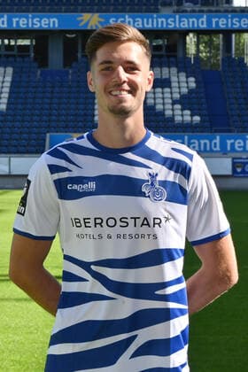 Tobias Fleckstein; MSV Duisburg; 3. Liga, Porträttermin 2020 2021 Duisburg Schauinsland Arena Nordrhein-Westfalen Deutschland