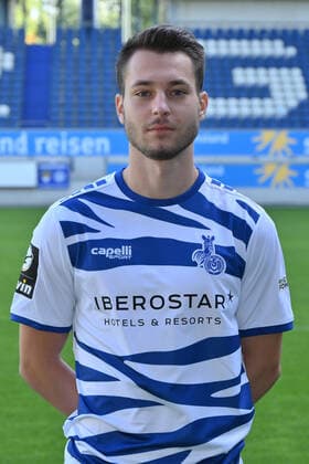 David Tomic; MSV Duisburg; 3. Liga, Porträttermin 2020 2021 Duisburg Schauinsland Arena Nordrhein-Westfalen Deutschland