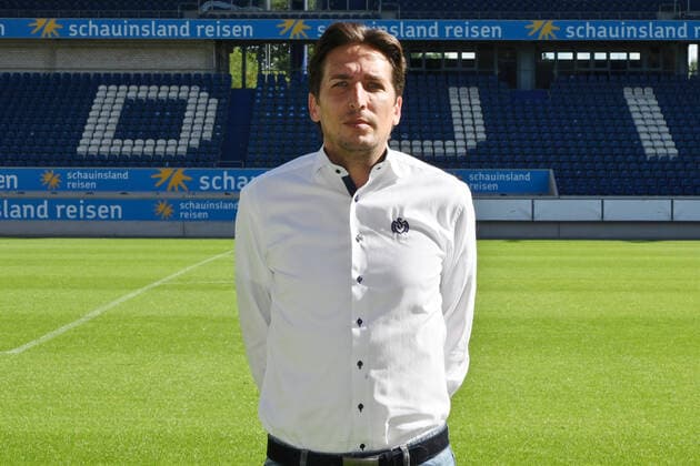 Sportdirektor Ivica Grlic; MSV Duisburg; 3. Liga, Porträttermin 2020 2021 Duisburg Schauinsland Arena Nordrhein-Westfalen Deutschland
