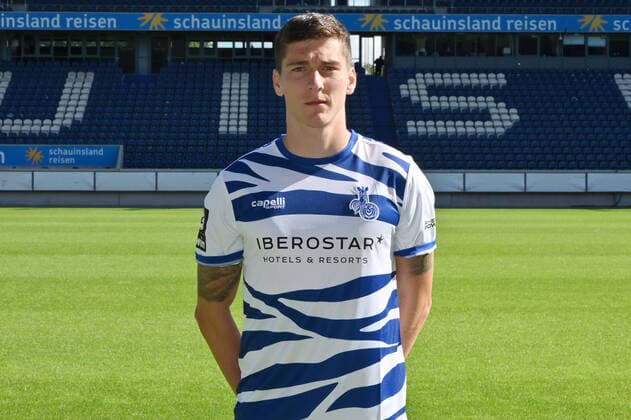 Dominic Volkmer; MSV Duisburg; 3. Liga, Porträttermin 2020 2021 Duisburg Schauinsland Arena Nordrhein-Westfalen Deutschland