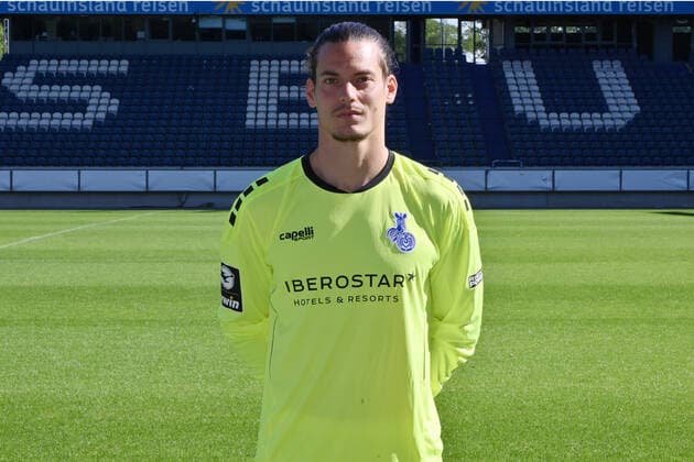 Torwart Steven Deana; MSV Duisburg; 3. Liga, Porträttermin 2020 2021 Duisburg Schauinsland Arena Nordrhein-Westfalen Deutschland