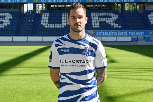 Dominik Schmidt; MSV Duisburg; 3. Liga, Porträttermin 2020 2021 Duisburg Schauinsland Arena Nordrhein-Westfalen Deutschland