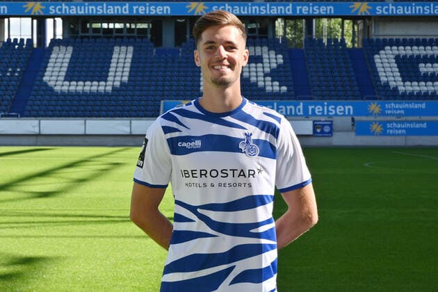 Tobias Fleckstein; MSV Duisburg; 3. Liga, Porträttermin 2020 2021 Duisburg Schauinsland Arena Nordrhein-Westfalen Deutschland