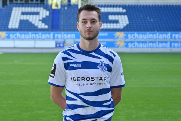 David Tomic; MSV Duisburg; 3. Liga, Porträttermin 2020 2021 Duisburg Schauinsland Arena Nordrhein-Westfalen Deutschland