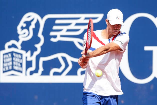 TENNIS - ATP, Tennis Herren Generali Open 2020 KITZBUEHEL,AUSTRIA,11.SEP.20 -TENNIS - ATP World Tour, Generali Open 2020. Image shows Yannick Hanfmann (GER). GEPAxpictures xPatrickxSteiner