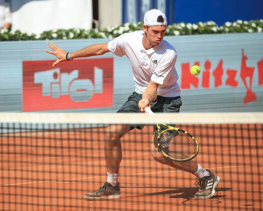Maximilian Marterer (GER) Tennis - Generali Open Kitzbuehel 2020 - ATP, Tennis Herren 250 - Kitzbuehler Tennis Club - Kitzbuehel - Tirol - Oesterreich - 11 September 2020. Copyright: xJuergenxHasenkopfx