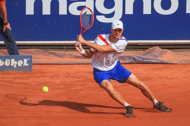 Yannick Hanfmann (GER) Tennis - Generali Open Kitzbuehel 2020 - ATP, Tennis Herren 250 - Kitzbuehler Tennis Club - Kitzbuehel - Tirol - Oesterreich - 11 September 2020. Copyright: xJuergenxHasenkopfx