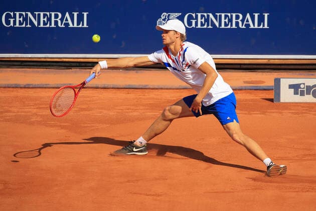Yannick Hanfmann (GER) Tennis - Generali Open Kitzbuehel 2020 - ATP, Tennis Herren 250 - Kitzbuehler Tennis Club - Kitzbuehel - Tirol - Oesterreich - 11 September 2020. Copyright: xJuergenxHasenkopfx