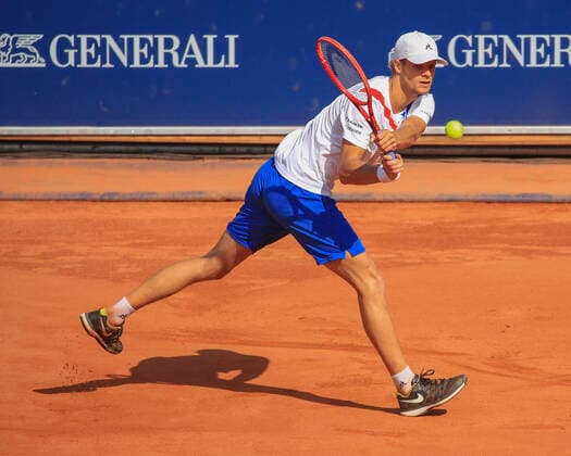 Yannick Hanfmann (GER) Tennis - Generali Open Kitzbuehel 2020 - ATP, Tennis Herren 250 - Kitzbuehler Tennis Club - Kitzbuehel - Tirol - Oesterreich - 11 September 2020. Copyright: xJuergenxHasenkopfx
