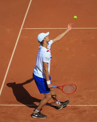 Yannick Hanfmann (GER) Tennis - Generali Open Kitzbuehel 2020 - ATP, Tennis Herren 250 - Kitzbuehler Tennis Club - Kitzbuehel - Tirol - Oesterreich - 11 September 2020. Copyright: xJuergenxHasenkopfx