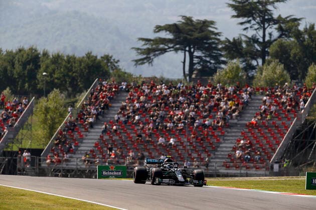 Motorsports: FIA Formula One World Championship, WM, Weltmeisterschaft 2020, Grand Prix of Toscana, 77 Valtteri Bottas (FIN, Mercedes-AMG Petronas Formula One Team), Mugello Italy