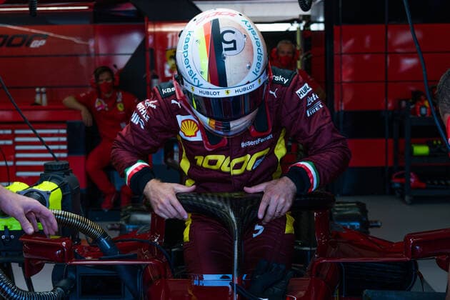 Motorsports: FIA Formula One World Championship, WM, Weltmeisterschaft 2020, Grand Prix of Toscana Motorsports: FIA Formula One World Championship 2020, Grand Prix of Toscana, 5 Sebastian Vettel (GER, Scuderia Ferrari Mission Winnow),