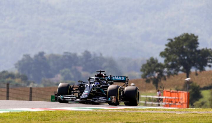Motorsports: FIA Formula One World Championship, WM, Weltmeisterschaft 2020, Grand Prix of Toscana, 44 Lewis Hamilton (GBR, Mercedes-AMG Petronas Formula One Team), Scarperia Italy