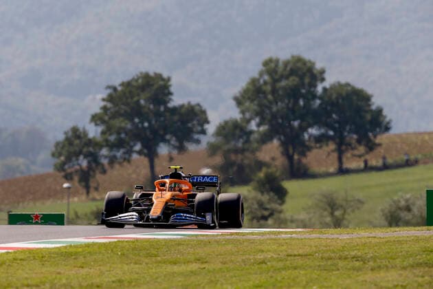 Motorsports: FIA Formula One World Championship, WM, Weltmeisterschaft 2020, Grand Prix of Toscana, 4 Lando Norris (GBR, McLaren F1 Team), Scarperia Italy