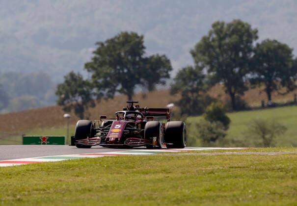 Motorsports: FIA Formula One World Championship, WM, Weltmeisterschaft 2020, Grand Prix of Toscana, 5 Sebastian Vettel (GER, Scuderia Ferrari Mission Winnow), Scarperia Italy