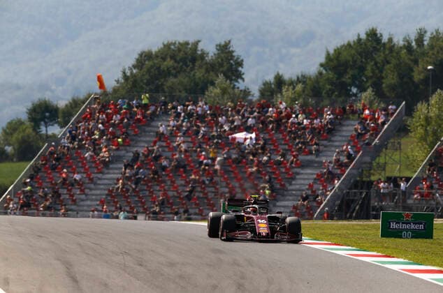 Motorsports: FIA Formula One World Championship, WM, Weltmeisterschaft 2020, Grand Prix of Toscana, 16 Charles Leclerc (MCO, Scuderia Ferrari Mission Winnow), Scarperia Italy