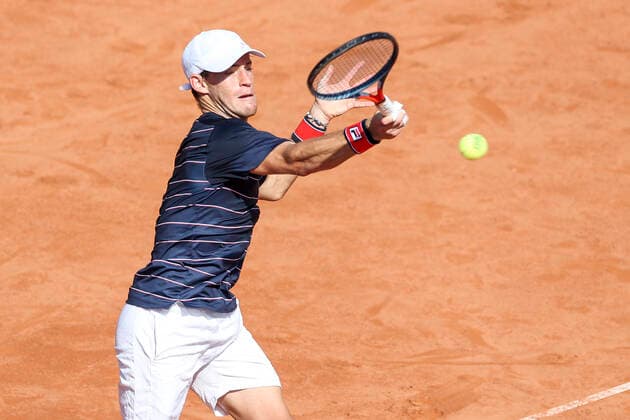 TENNIS - ATP, Tennis Herren Generali Open 2020 KITZBUEHEL,AUSTRIA,11.SEP.20 -TENNIS - ATP World Tour, Generali Open 2020. Image shows Diego Schwartzman (ARG). GEPAxpictures xPatrickxSteiner