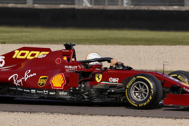 Motorsports: FIA Formula One World Championship, WM, Weltmeisterschaft 2020, Grand Prix of Tuscany, 5 Sebastian Vettel (GER, Scuderia Ferrari Mission Winnow), Scarperia Italy