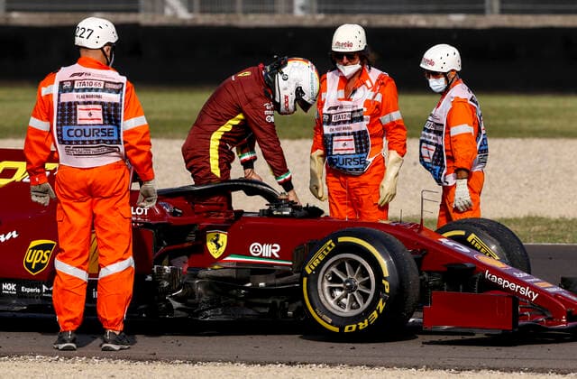 Motorsports: FIA Formula One World Championship, WM, Weltmeisterschaft 2020, Grand Prix of Tuscany, 5 Sebastian Vettel (GER, Scuderia Ferrari Mission Winnow), Scarperia Italy
