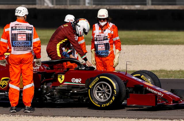 Motorsports: FIA Formula One World Championship, WM, Weltmeisterschaft 2020, Grand Prix of Tuscany, 5 Sebastian Vettel (GER, Scuderia Ferrari Mission Winnow), Scarperia Italy
