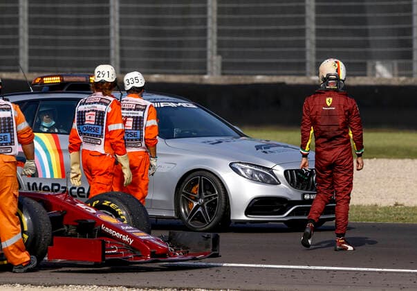 Motorsports: FIA Formula One World Championship, WM, Weltmeisterschaft 2020, Grand Prix of Tuscany, 5 Sebastian Vettel (GER, Scuderia Ferrari Mission Winnow), Scarperia Italy