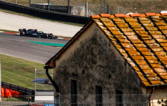 Motorsports: FIA Formula One World Championship, WM, Weltmeisterschaft 2020, Grand Prix of Tuscany, 77 Valtteri Bottas (FIN, Mercedes-AMG Petronas Formula One Team), Scarperia Italy