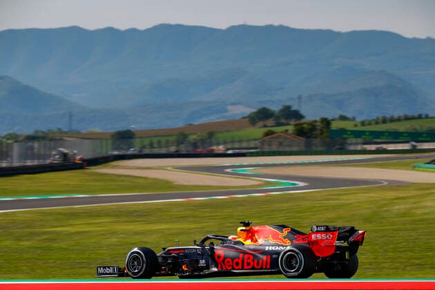 Motorsports: FIA Formula One World Championship, WM, Weltmeisterschaft 2020, Grand Prix of Tuscany, 33 Max Verstappen (NLD, Aston Martin Red Bull Racing), Scarperia Italy