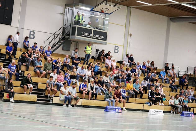 11.09.2020, xmkx, Handball A-Jugend 1.Bundesliga-Quali, HSG Hanau - TSG Friesenheim v.l. Zuschauer, Tribuene Hanau Hessen Deutschland (DEU)