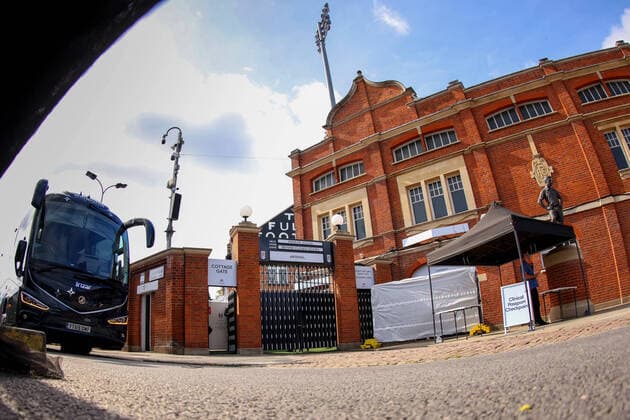 12th September 2020; Craven Cottage, London, England; English Premier League Football, Fulham versus Arsenal; Craven Cottage stands empty as the first game of the season is played behind closed doors due to covid-19  ActionPlus12233316 ShaunxBrooks