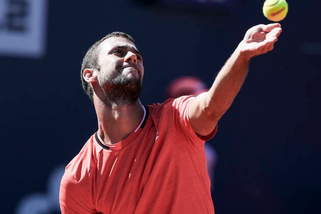 TENNIS - ATP, Tennis Herren Generali Open 2020 KITZBUEHEL,AUSTRIA,12.SEP.20 -TENNIS - ATP World Tour, Generali Open 2020. Image shows Laslo Djere (SRB). GEPAxpictures xPatrickxSteiner