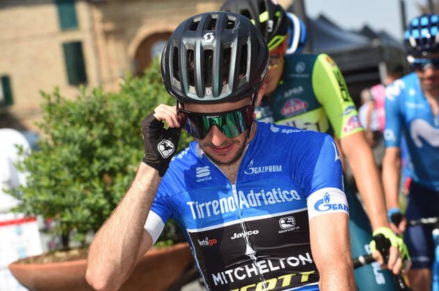 12-09-2020 Tirreno - Adriatico; Tappa 06 Castelfidardo - Senigallia; 2020, Mitchelton - Scott; Yates, Simon; Castelfidardo; 
